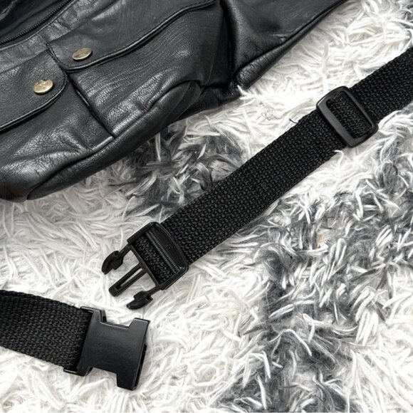 Boss Leather Fanny Pack Crossbody Bag - Picture 6 of 6